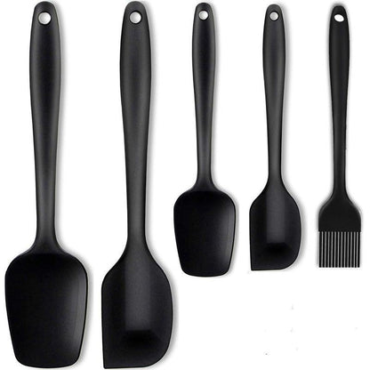 5-piece silicone spatula set