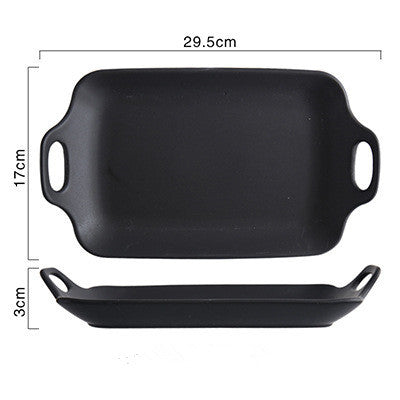 Baking oven-Ear heat resistant baking tray